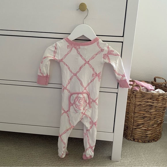 The Beaufort Bonnet Company Footie Size 6-12 Months ***Monogrammed - Picture 2 of 5